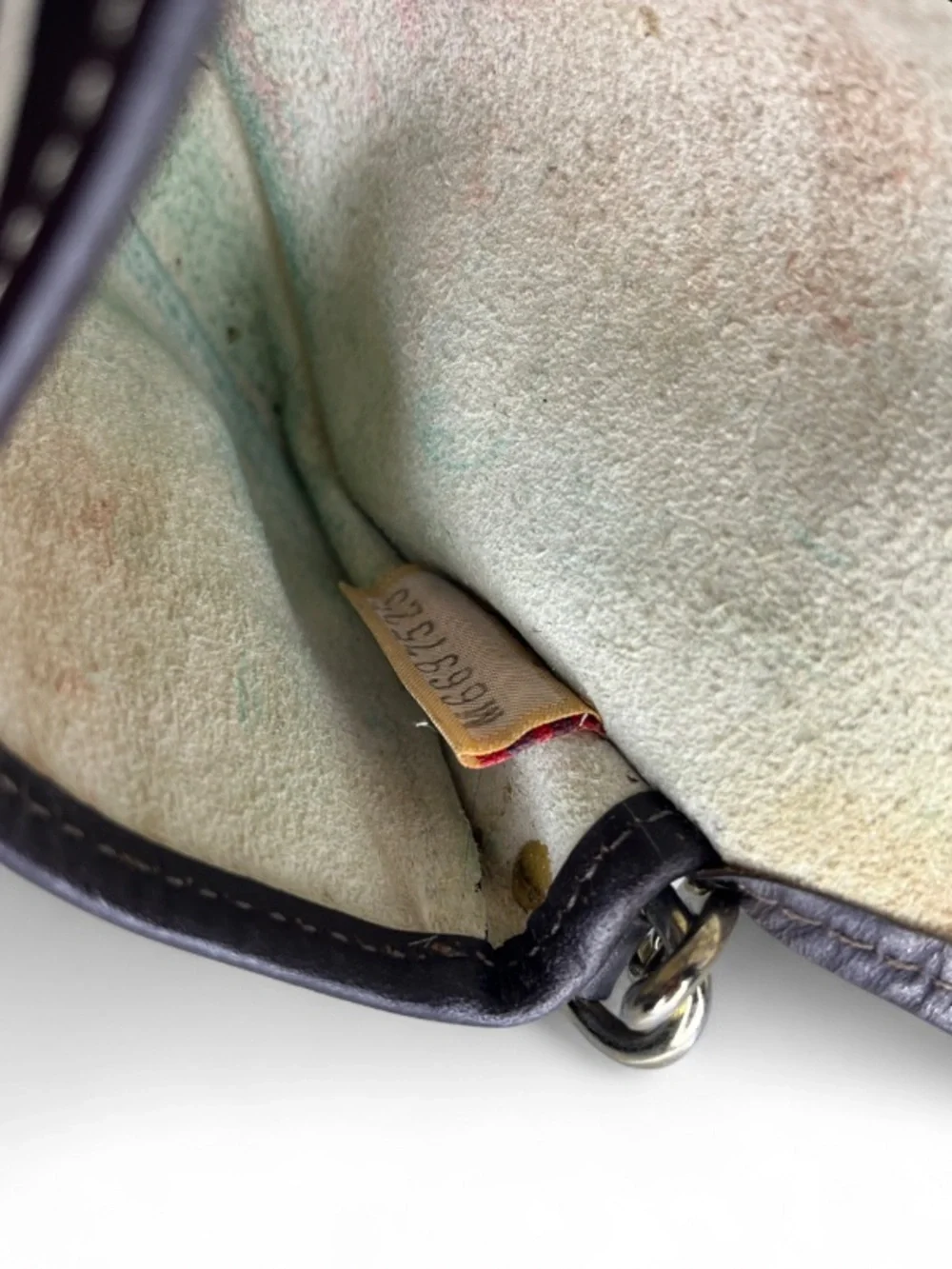 Dooney & Bourke Leather Zebra Print Wristlet